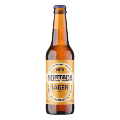 Cerveja Artesanal c/ lcool Nortada Lager 33cl